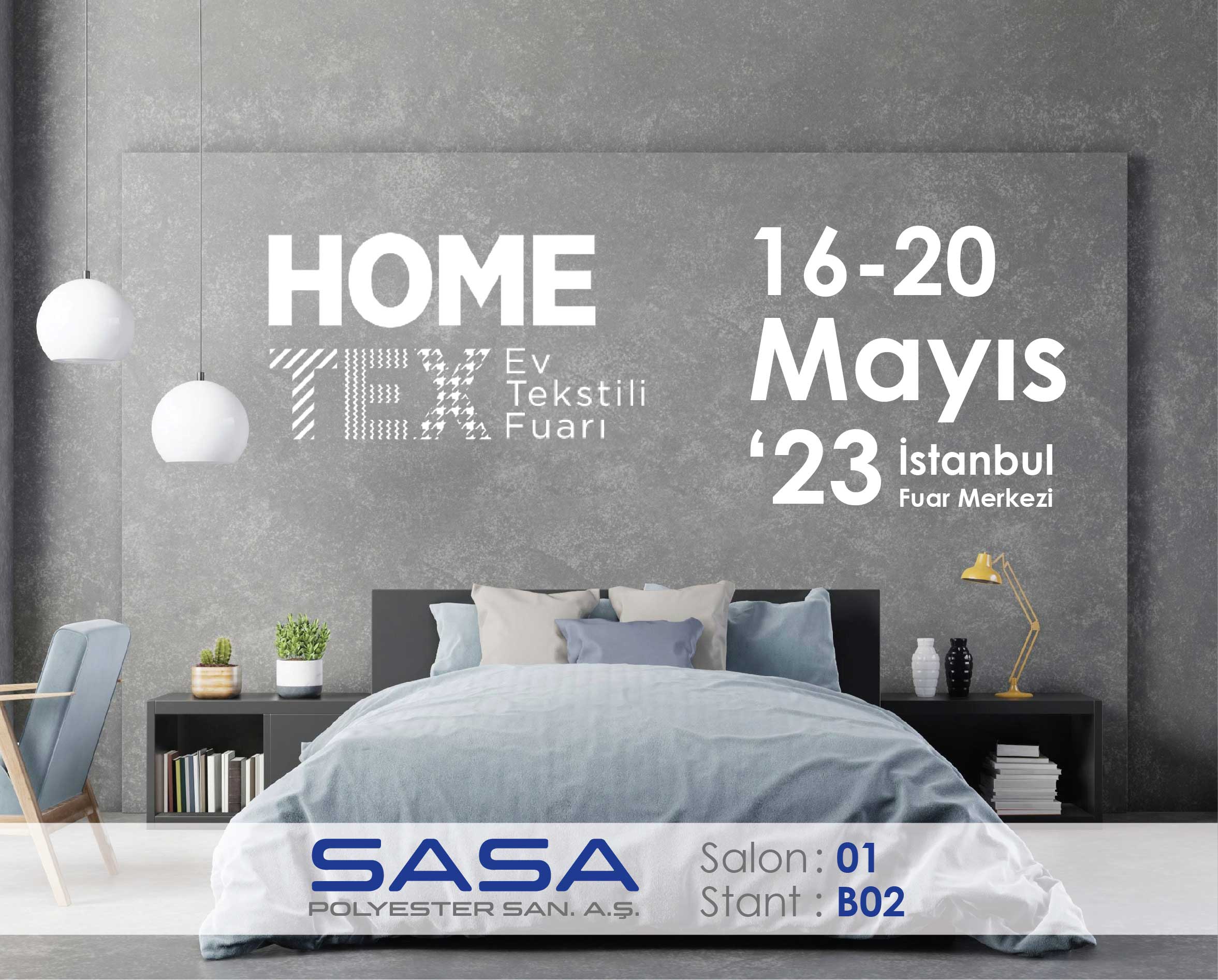 Blog yazısı 16-20 Mayıs 2023 Home Tex Ev Tekstili Fuar Katılımıiçin resim
